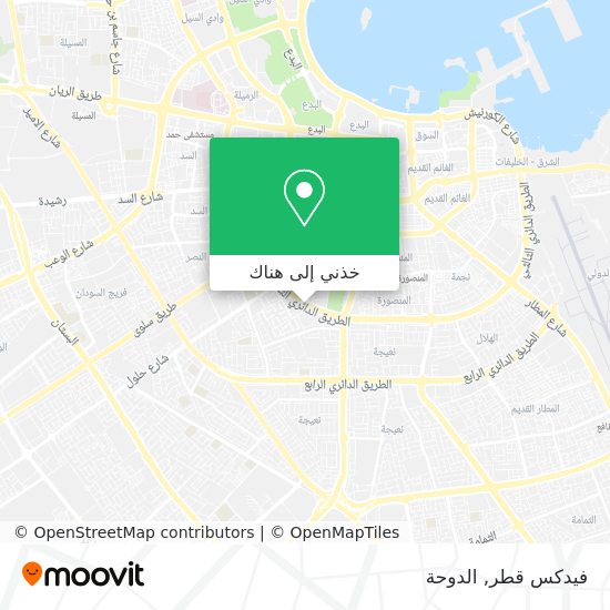 خريطة فيدكس قطر