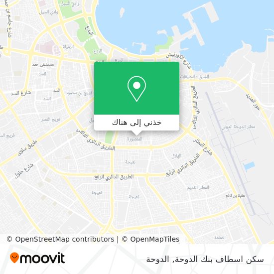 خريطة سكن اسطاف بنك الدوحة