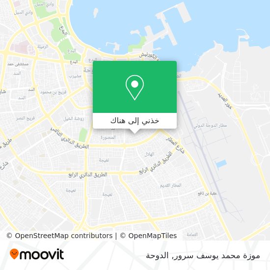 خريطة موزة محمد يوسف سرور