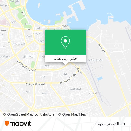 خريطة بنك الدوحة