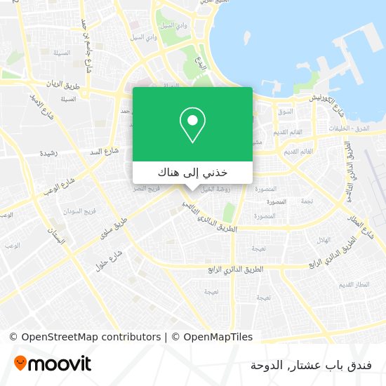 خريطة فندق باب عشتار
