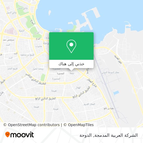 خريطة الشركة العربية المدمجة