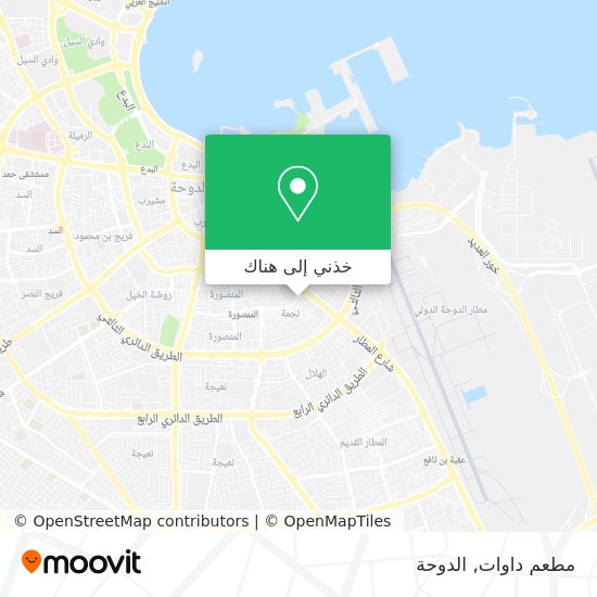 خريطة مطعم داوات
