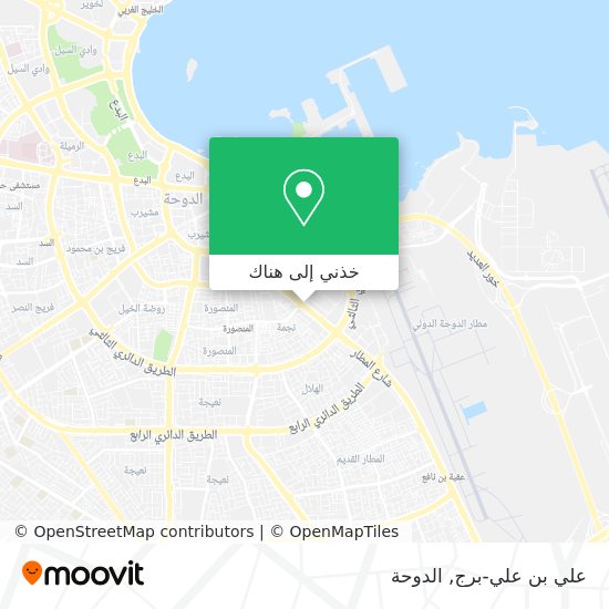 خريطة علي بن علي-برج