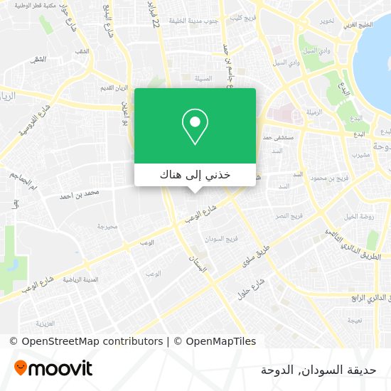خريطة حديقة السودان