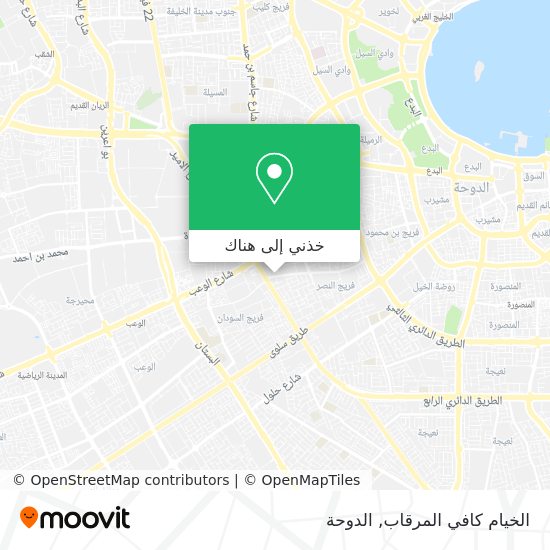 خريطة الخيام كافي المرقاب