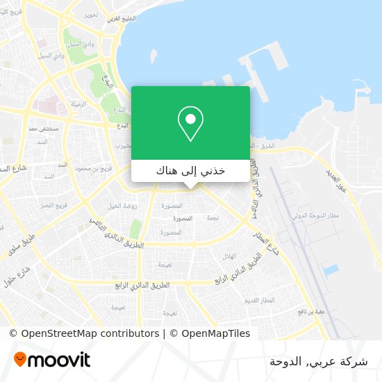 خريطة شركة عربي
