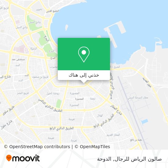 خريطة صالون الرياض للرجال