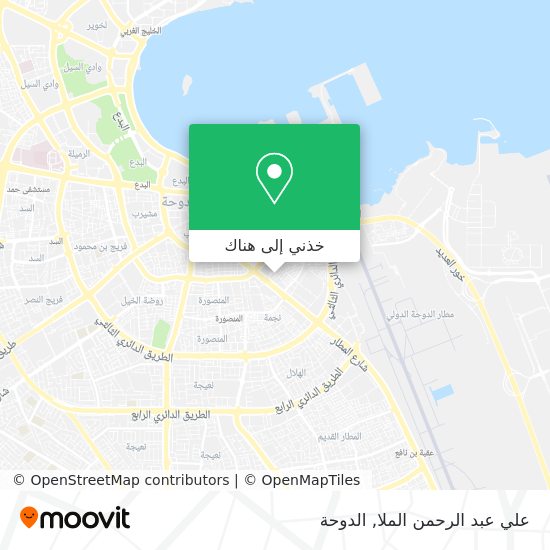 خريطة علي عبد الرحمن الملا