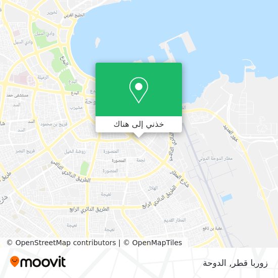 خريطة زوربا قطر