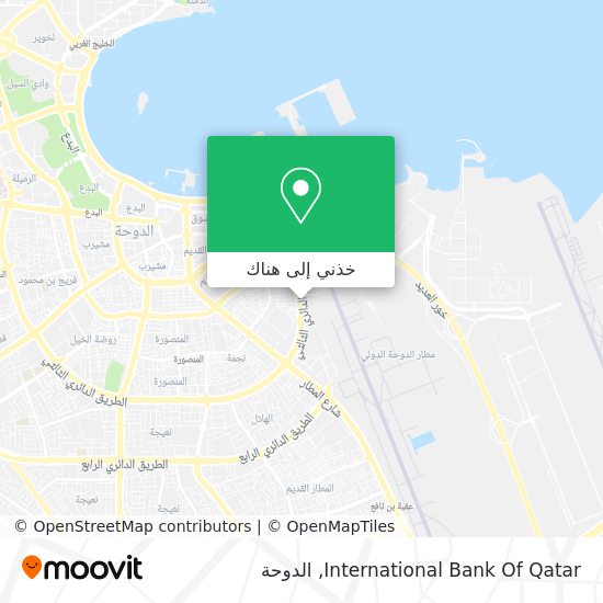 خريطة International Bank Of Qatar