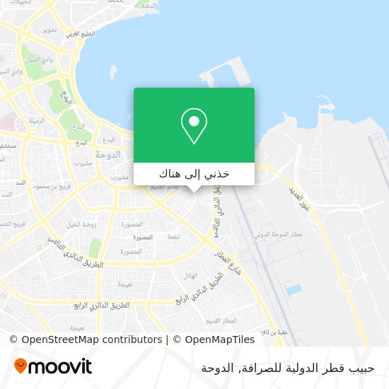 خريطة حبيب قطر الدولية للصرافة