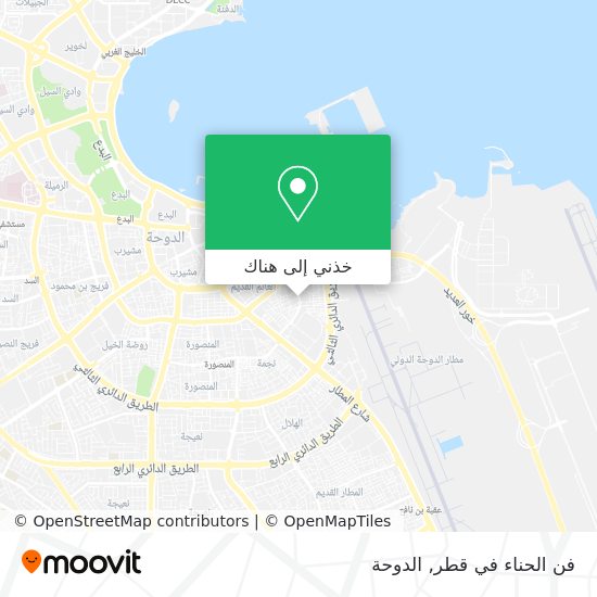 خريطة فن الحناء في قطر