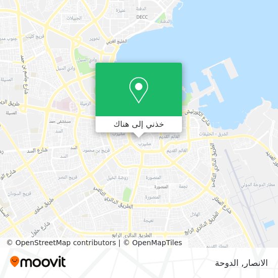 خريطة الانصار