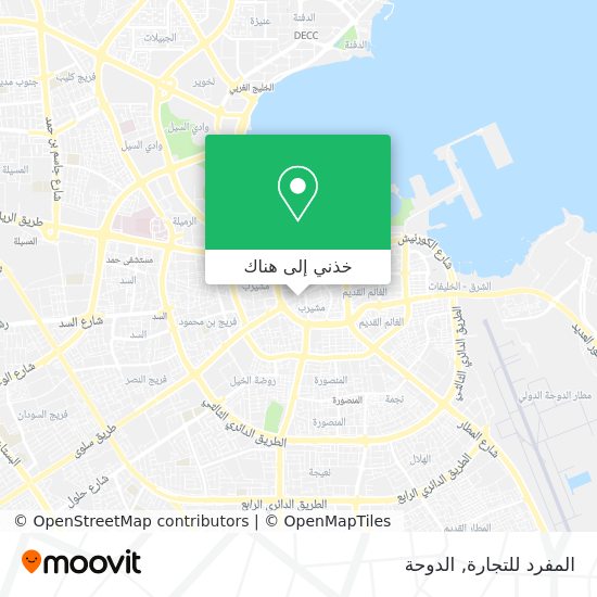 خريطة المفرد للتجارة