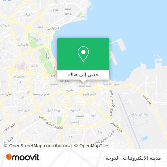 خريطة مدينة الالكترونيات