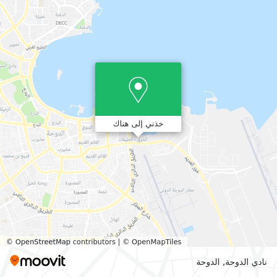 خريطة نادي الدوحة