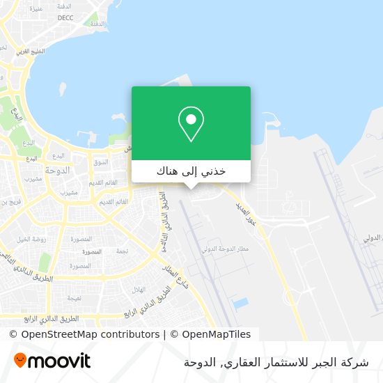 خريطة شركة الجبر للاستثمار العقاري