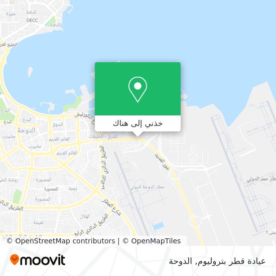 خريطة عيادة قطر بتروليوم
