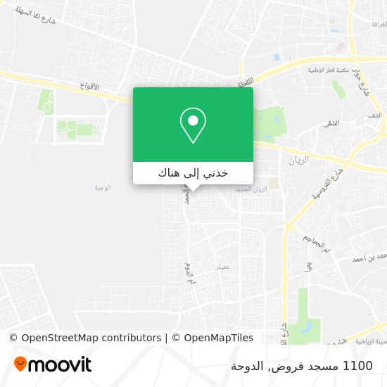 خريطة 1100 مسجد فروض