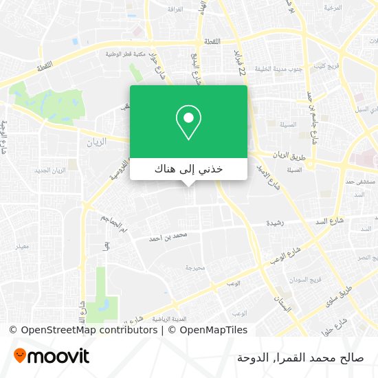 خريطة صالح محمد القمرا