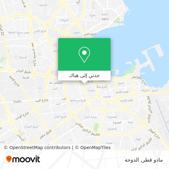 خريطة مادو قطر