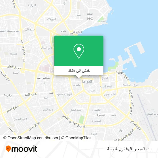 خريطة بيت السيجار الهافاني