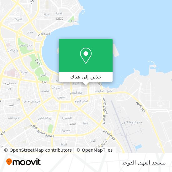 خريطة مسجد العهد