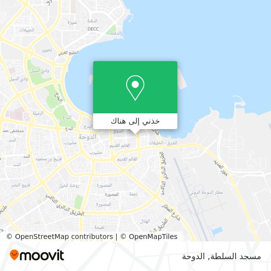 خريطة مسجد السلطة
