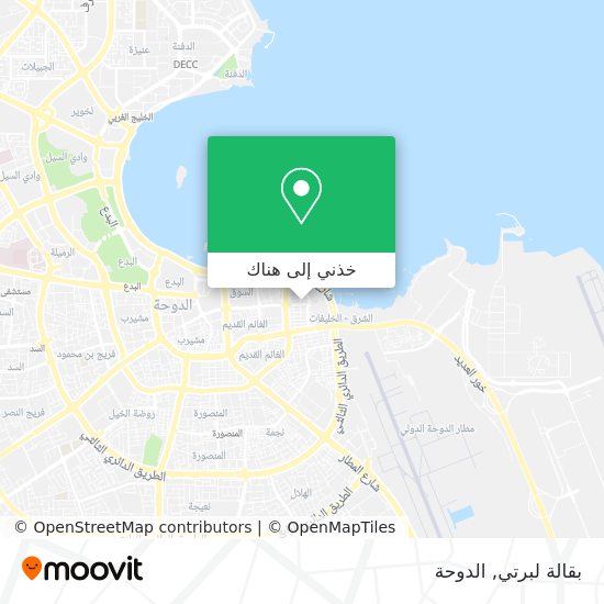 خريطة بقالة لبرتي