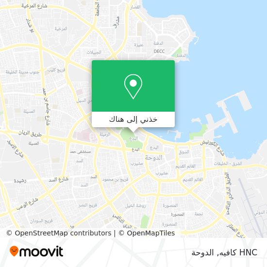 خريطة HNC كافيه