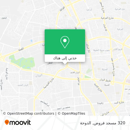 خريطة 320 مسجد فروض
