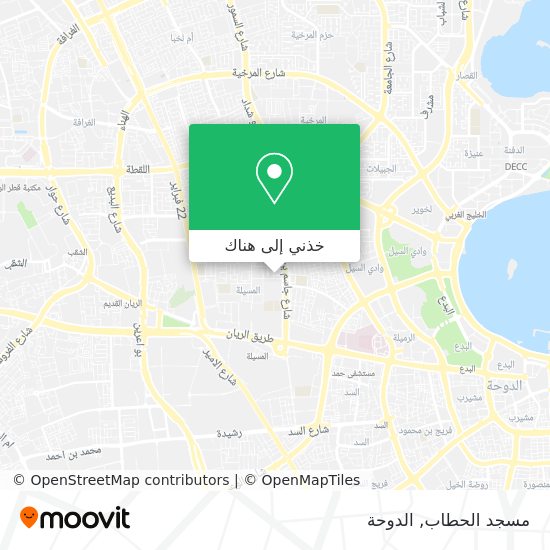 خريطة مسجد الحطاب