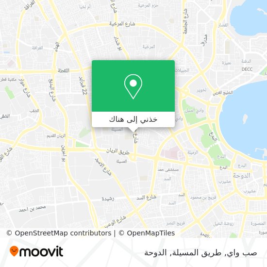 خريطة صب واي, طريق المسيلة