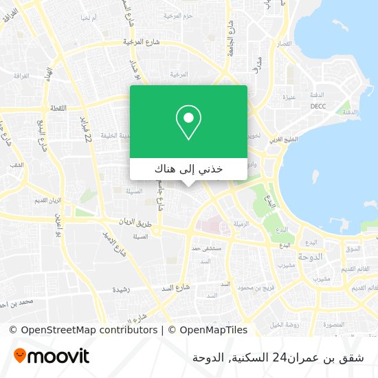 خريطة شقق بن عمران24 السكنية