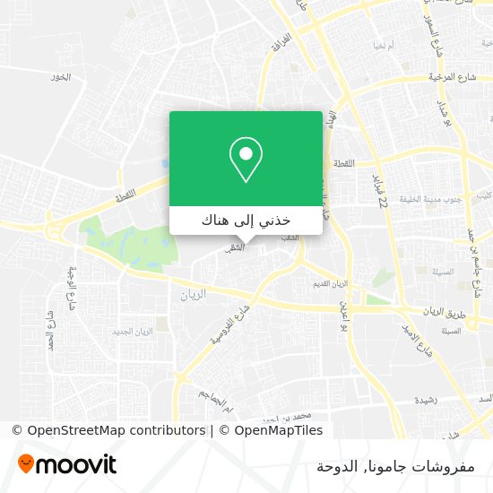 خريطة مفروشات جامونا