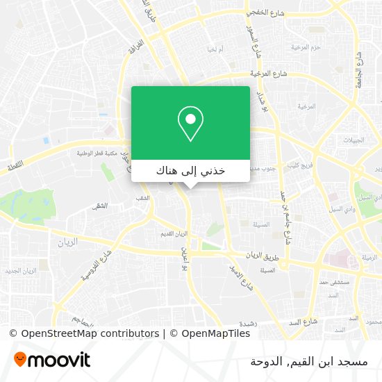 خريطة مسجد ابن القيم
