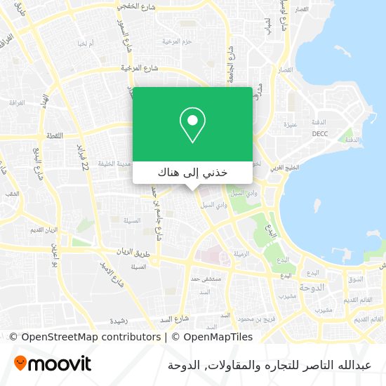 خريطة عبدالله التاصر للتجاره والمقاولات