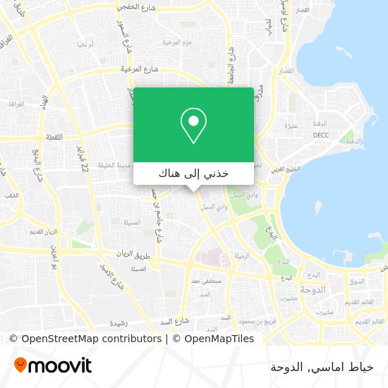 خريطة خياط اماسي