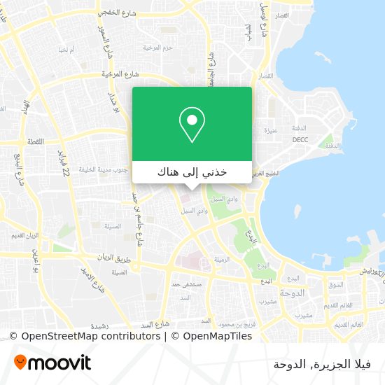 خريطة فيلا الجزيرة