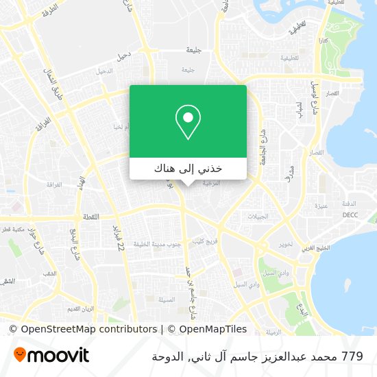خريطة 779 محمد عبدالعزيز جاسم آل ثاني
