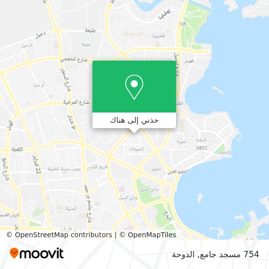 خريطة 754 مسجد جامع