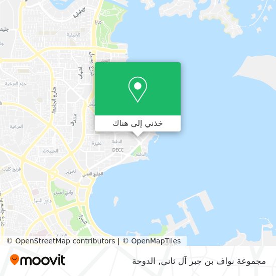 خريطة مجموعة نواف بن جبر آل ثانى