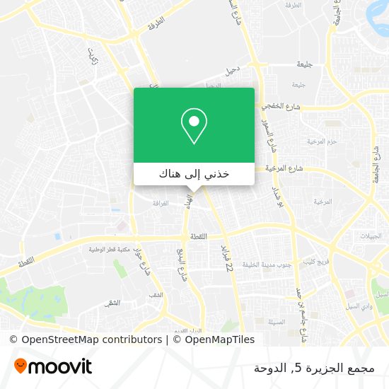 خريطة مجمع الجزيرة 5