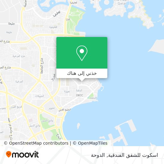 خريطة اسكوت للشقق الفندقية