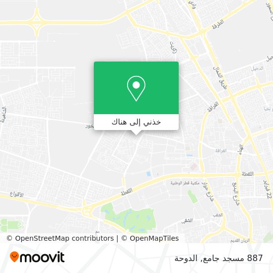 خريطة 887 مسجد جامع