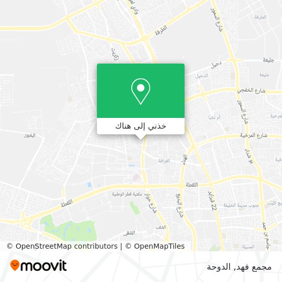 خريطة مجمع فهد
