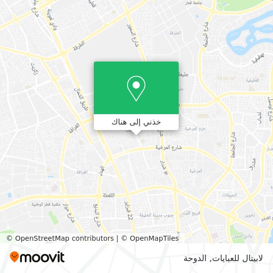 خريطة لابيتال للعبايات