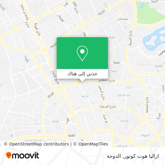 خريطة ازاليا هوت كوتور