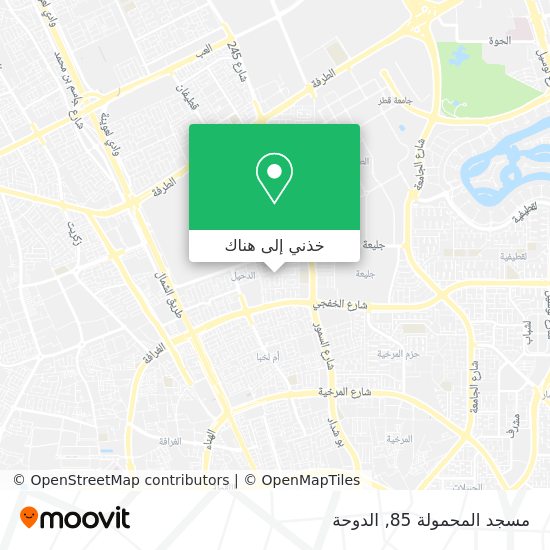 خريطة مسجد المحمولة 85